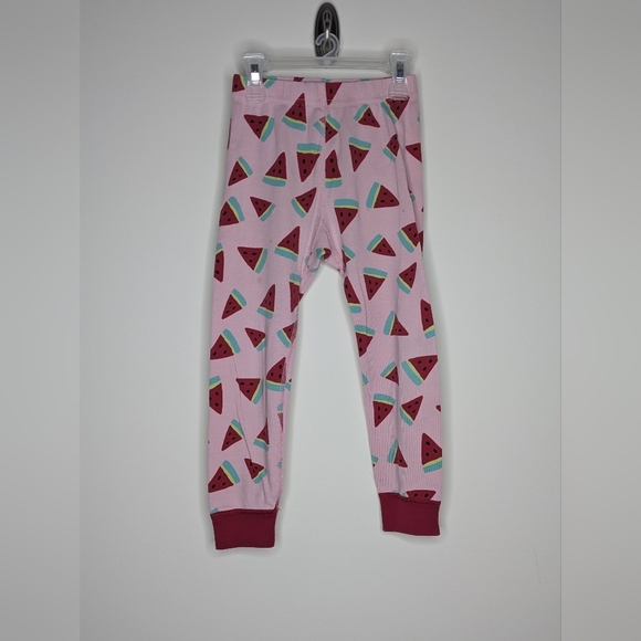 Hanna Andersson Watermelon Long PJ Pajama Set 100 4 - Picture 4 of 9